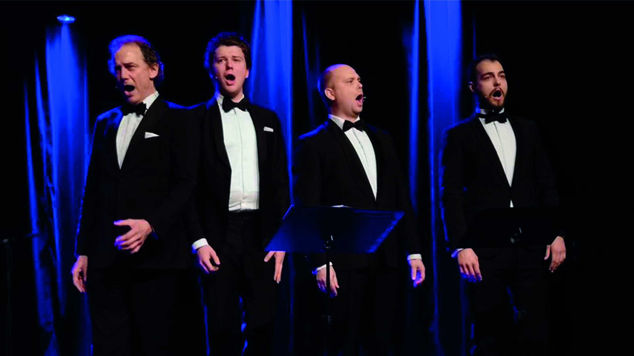 De 4 operettetenorer med band